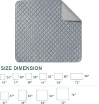 Reusable Washable Pee Pads for Dogs Large/Extra Large 36'' X 41'' 2 Pack, Absorbent Pet Puppy Dog Training Pads Non-Slip, Waterproof Whelping Potty Pads for Dogs Leak-Proof